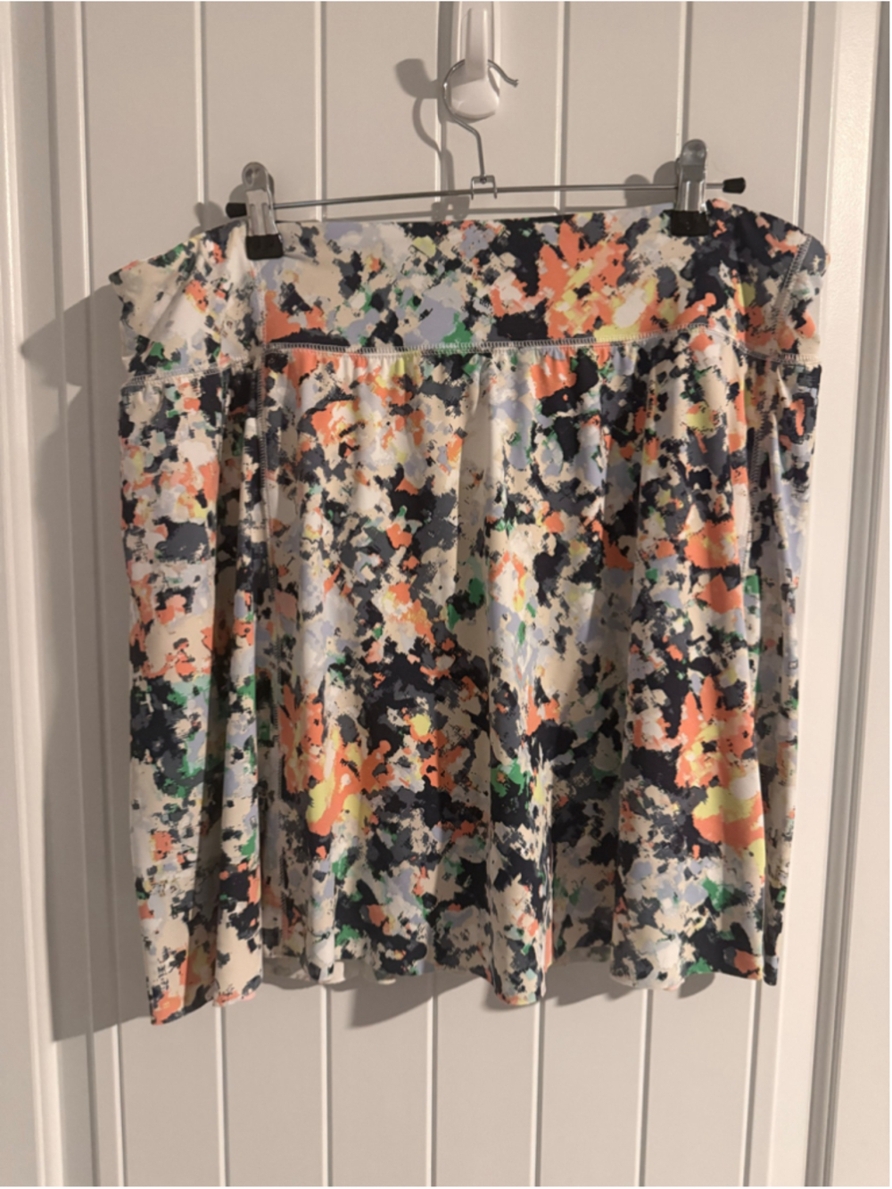 LIVI for Lane Bryant 18/20 Multicolor Abstract Print Skort